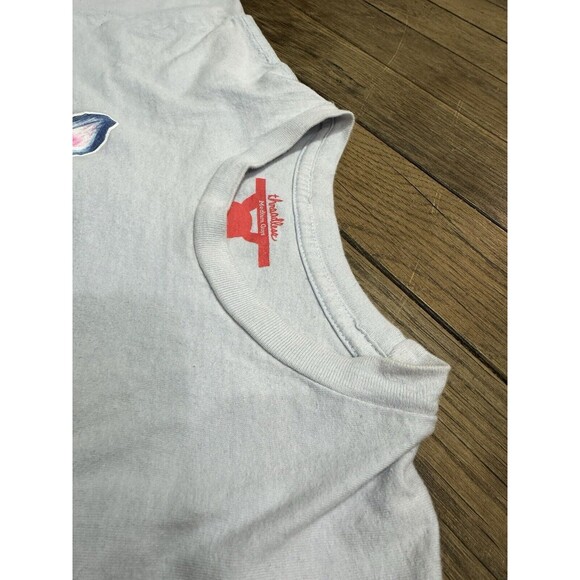 Threadless Mr. Choppy Killer Axe Bunny Graphic by Aaron Hogg Mens T-Shirt Medium - Picture 5 of 8